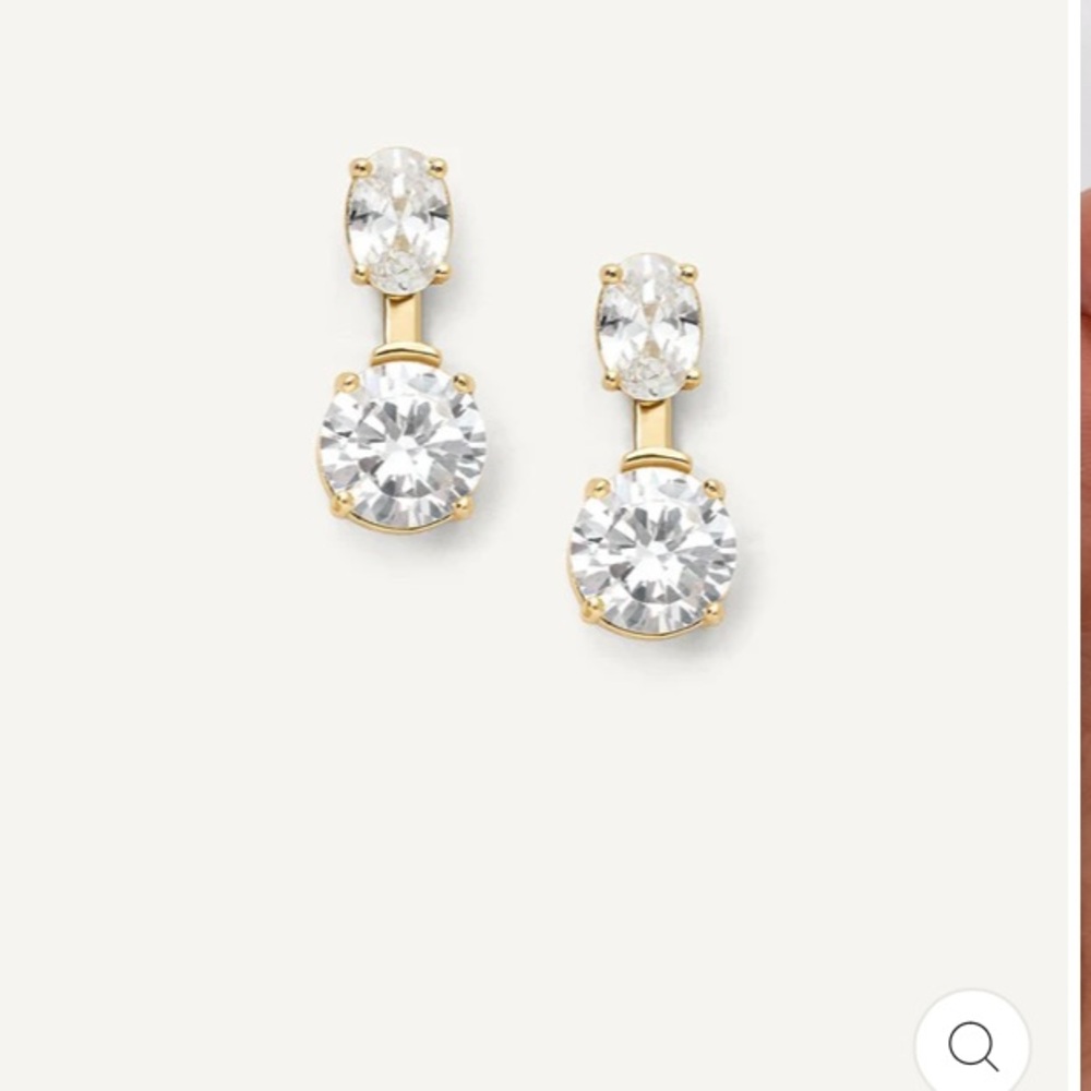 Olive & Piper Maxine gold earings